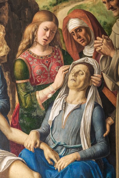 Kristuksen valitus, yksityiskohta numerosta 2384598 tekijältä Giovanni Battista Cima da Conegliano
