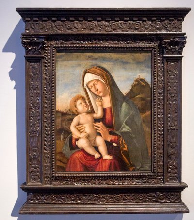 Madonna lapsen kanssa (öljy kankaalle) tekijältä Giovanni Battista Cima da Conegliano
