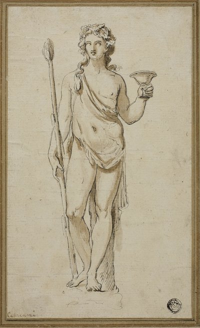 Bacchus tekijältä Giovanni Battista Cipriani