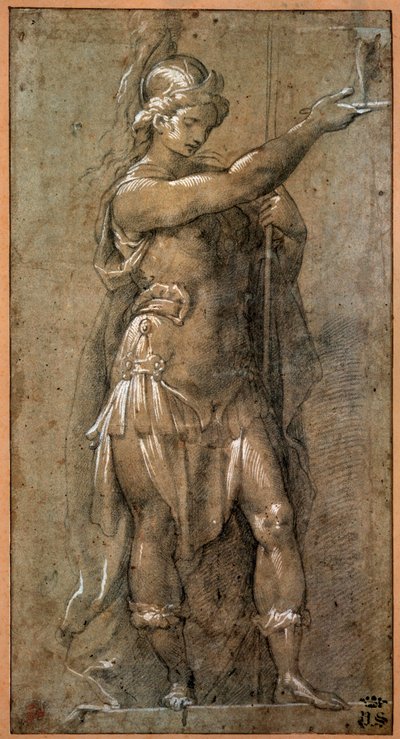 Minerva, 1600-luvun alku tekijältä Giovanni Battista Crespi