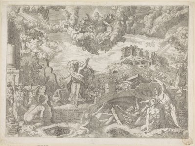 Hesekielin näky tekijältä Giovanni Battista Fontana