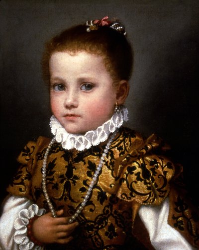 Pikkutyttö Redettin talosta tekijältä Giovanni Battista Moroni