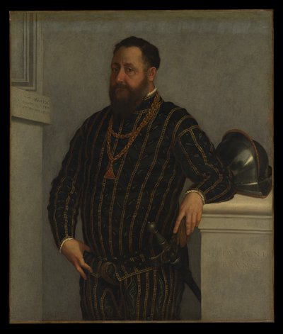 Miehen muotokuva tekijältä Giovanni Battista Moroni