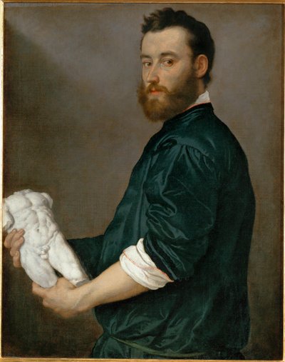 Kuvanveistäjä Alessandro Vittoria (maalaus kankaalle) tekijältä Giovanni Battista Moroni