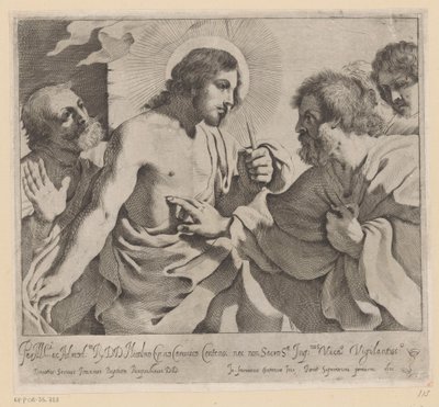 aIncredulitat de Tomasfinnish tekijältä Giovanni Battista Pasqualini