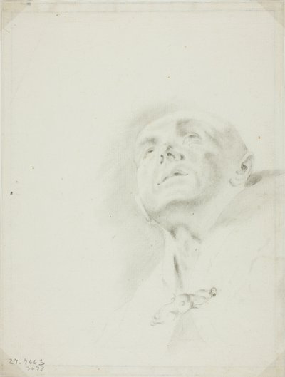 Papin pää tekijältä Giovanni Battista Piazzetta