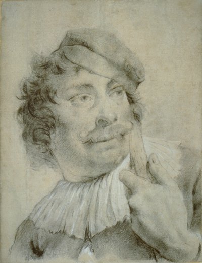 Gondolierin muotokuva tekijältä Giovanni Battista Piazzetta