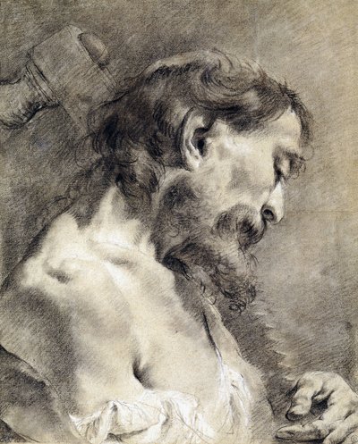Saint-Simon, tekijältä Giovanni Battista Piazzetta