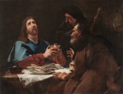 Illallinen Emmauksessa tekijältä Giovanni Battista Piazzetta