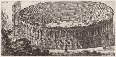 Veronan amfiteatteri tekijältä Giovanni Battista Piranesi