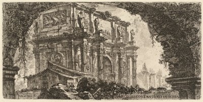 Konstantinuksen riemukaari tekijältä Giovanni Battista Piranesi