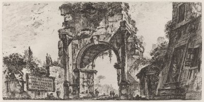 Arco di Druso von Giovanni Battista Piranesi