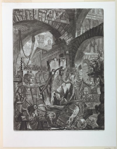 Sarjan Plate II vankilat tekijältä Giovanni Battista Piranesi