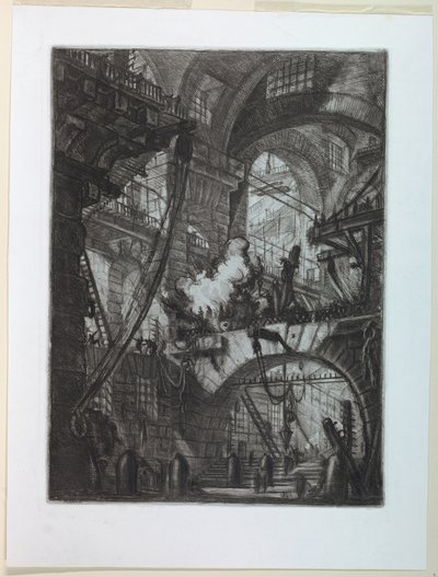 Vankilat-sarja, levy VI tekijältä Giovanni-Battista Piranesi
