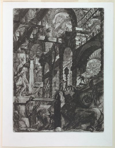 Vankilat-sarja, levy V tekijältä Giovanni-Battista Piranesi