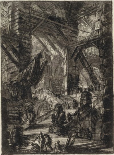 Sarjasta The Imaginary Prisons tekijältä Giovanni Battista Piranesi