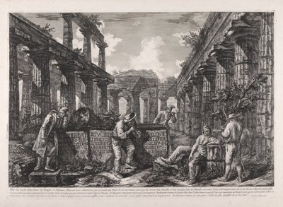 Etukappale, eri näkymistä tekijältä Giovanni-Battista Piranesi