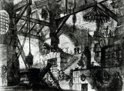 Kuvitteellinen vankila tekijältä Giovanni Battista Piranesi
