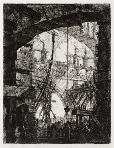 Suuri aukio tekijältä Giovanni Battista Piranesi