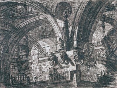 Vankila tekijältä Giovanni Battista Piranesi