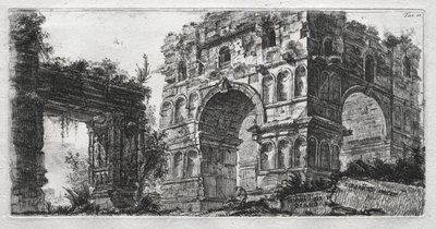 Dianan temppeli tekijältä Giovanni Battista Piranesi