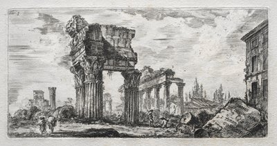 Jupiter Thunderin temppeli tekijältä Giovanni Battista Piranesi