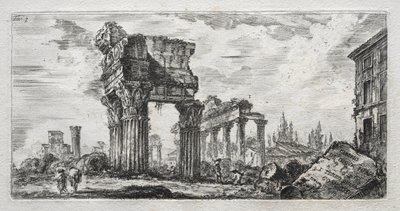 Jupiter Thunderin temppeli. tekijältä Giovanni Battista Piranesi
