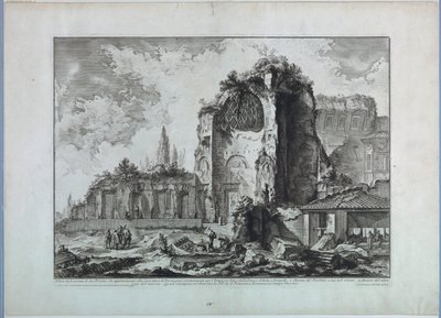 Temple de Venus en romefinès tekijältä Giovanni-Battista Piranesi