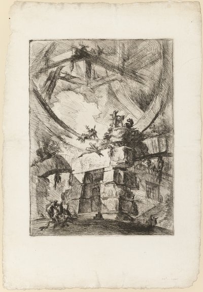 Carceri, levy 9 tekijältä Giovanni-Battista Piranesi