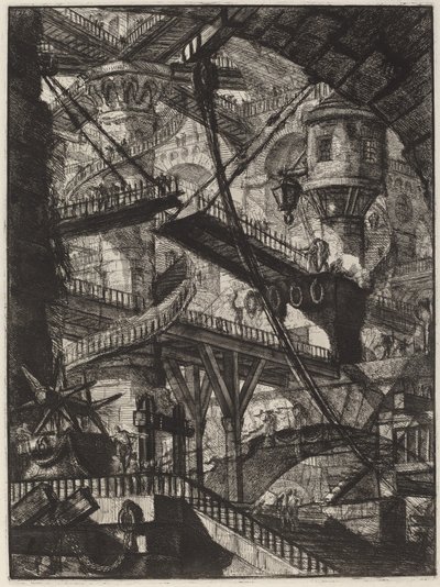 Drawbridge tekijältä Giovanni Battista Piranesi