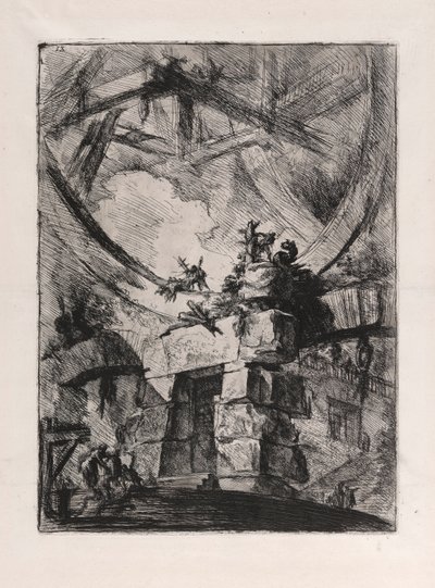 Giant Wheel, levy 9, Carceri d tekijältä Giovanni-Battista Piranesi