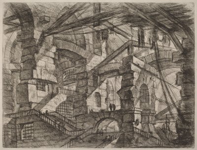 Goottilainen kaari tekijältä Giovanni Battista Piranesi