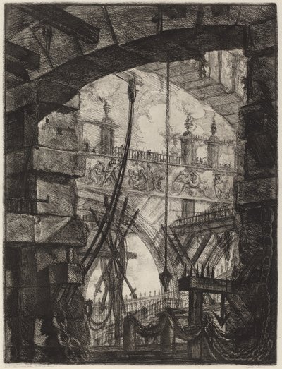 Grand Piazza tekijältä Giovanni Battista Piranesi
