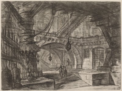 Der Pier mit Ketten von Giovanni Battista Piranesi