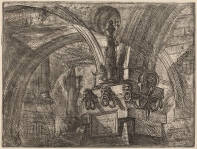 Laituri lampulla tekijältä Giovanni Battista Piranesi