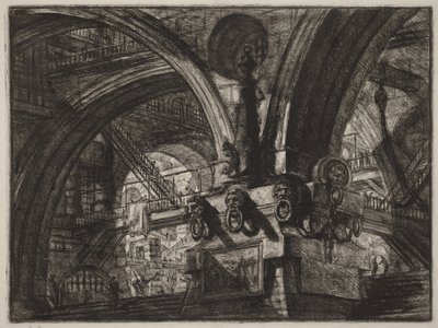 Laituri ja lamppu tekijältä Giovanni Battista Piranesi