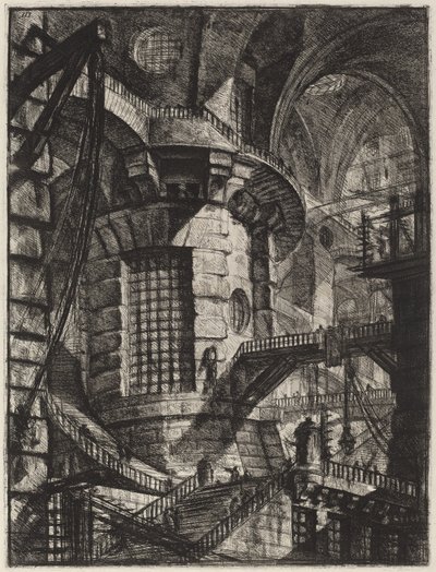 Pyöreä torni tekijältä Giovanni Battista Piranesi