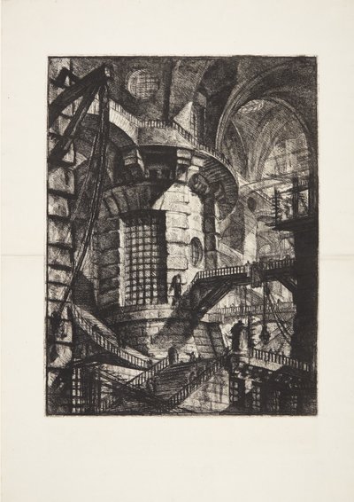 Pyöreä torni tekijältä Giovanni Battista Piranesi