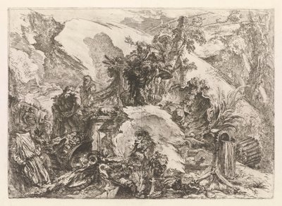 Luurangot, Grotteschista (groteskit) tekijältä Giovanni-Battista Piranesi