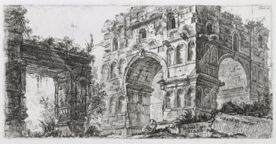Dianan temppeli tekijältä Giovanni Battista Piranesi