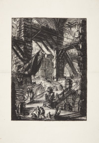 Portaikko palkintoineen tekijältä Giovanni Battista Piranesi