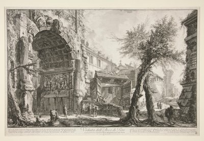 Näkymä tekijältä Giovanni-Battista Piranesi