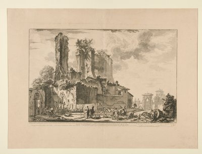 Näkymä tekijältä Giovanni-Battista Piranesi