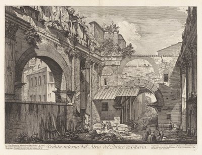 Sisäinen näkymä tekijältä Giovanni-Battista Piranesi
