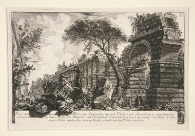Muinainen Acqua Marcian akvedukti, Della Magnificenza ed Architettura de tekijältä Giovanni Battista Piranesi