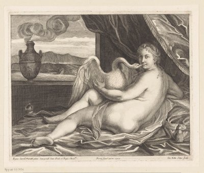Leda ja joutsen tekijältä Giovanni Battista Sintes