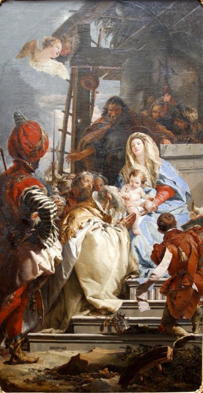 Anbetung der Könige tekijältä Giovanni Battista Tiepolo