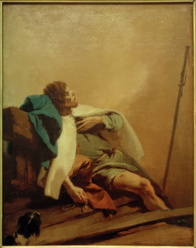 Saint Roch tekijältä Giovanni Battista Tiepolo