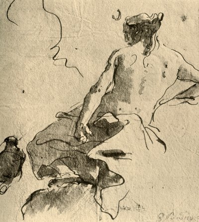 Diana, 1757, 1928 tekijältä Giovanni Battista Tiepolo