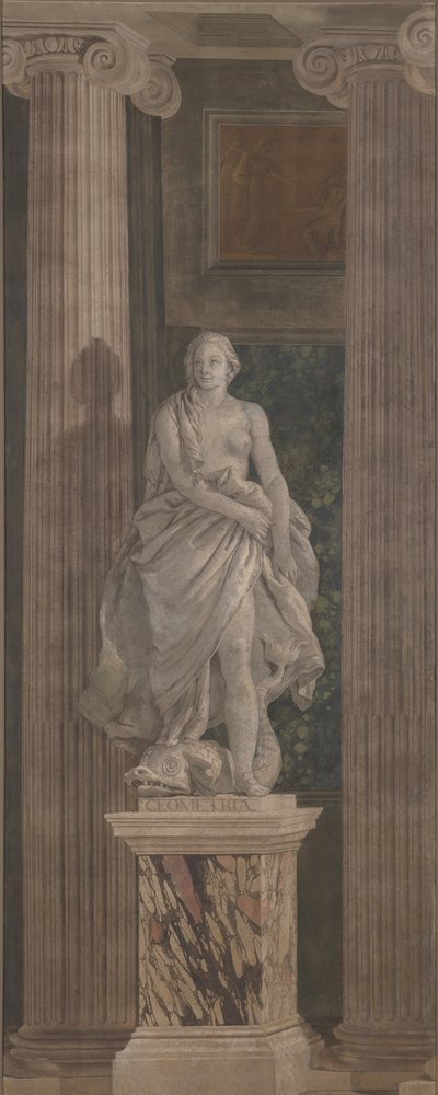 Geometria, 1760. tekijältä Giovanni Battista Tiepolo
